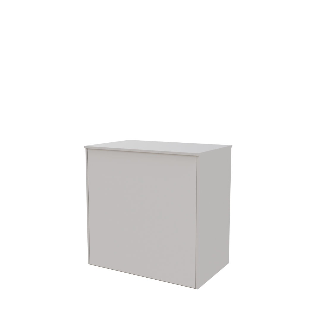 1m Unbranded Counter With Shelves & Doors