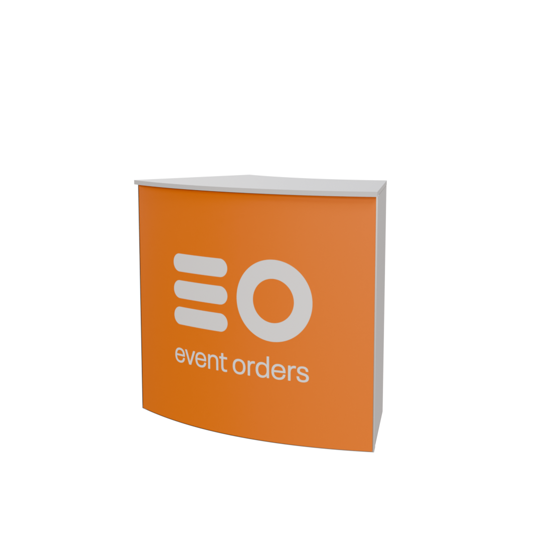 Curved Branded Counter