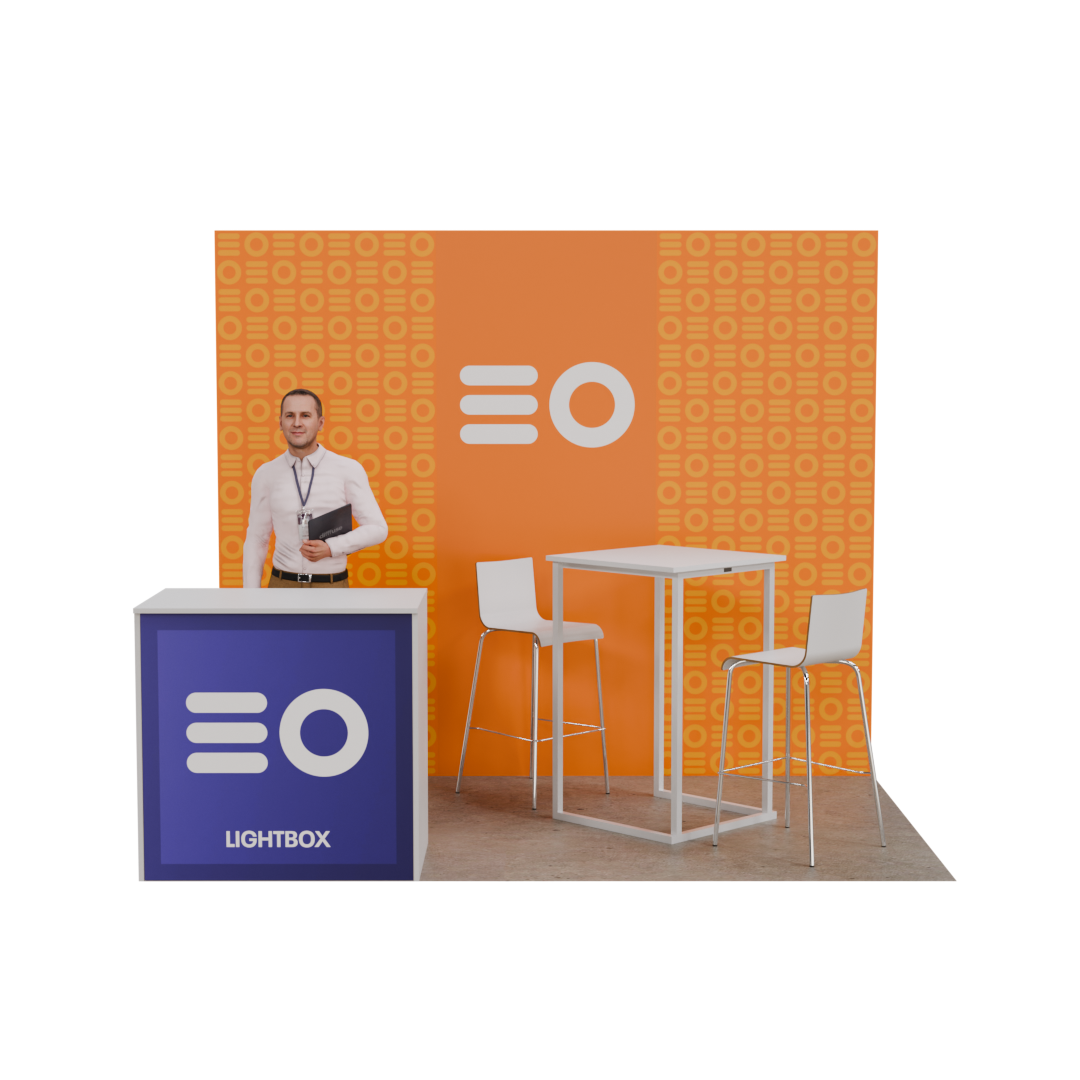 3m x 2.5m Back Wall - Essential