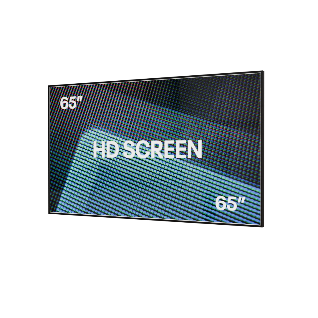 65" Screen Wall-Mounted