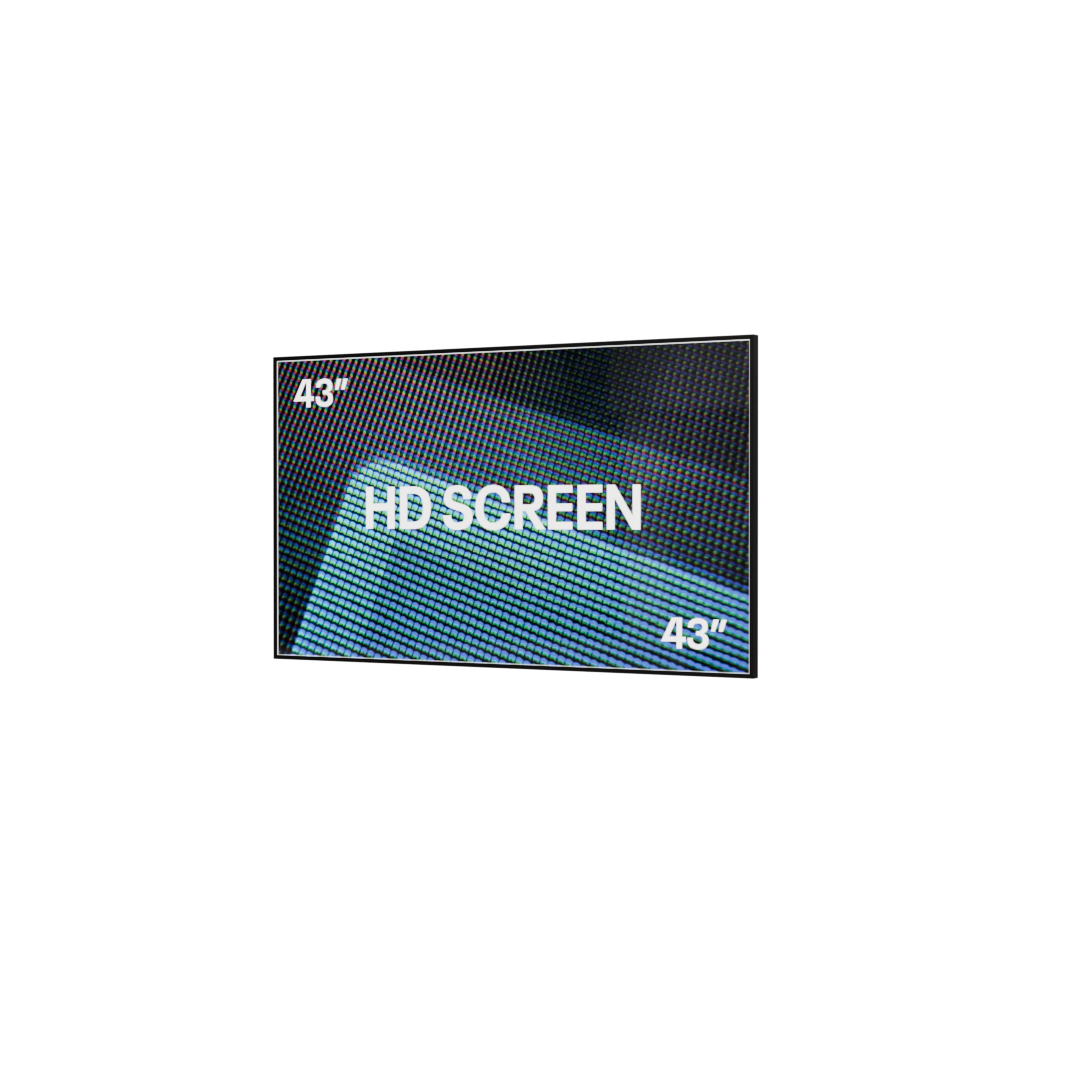 43″ Screen Wall-Mounted
